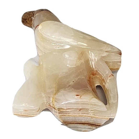 Decorative Collectible Animal Figure Marble Onyx Desk Mantel Bird Handmade NEW - Picture 5 of 10